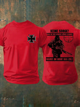 Herren Keine Sorge Wenn Du Den Schuss Horen Kannst Warst Du Nicht Das Ziel Bedrucktes T-Shirt